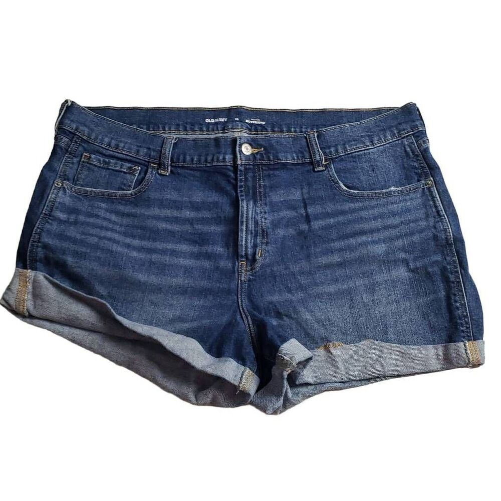 Old Navy Jeans Shorts Mid Rise Size 16